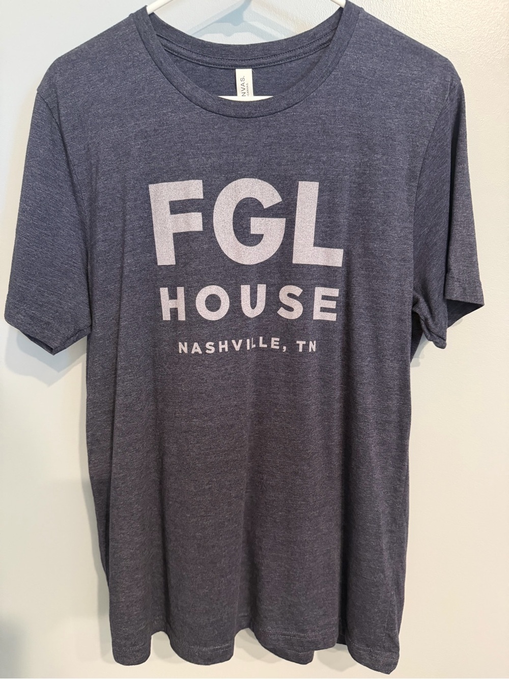 FGL House Nashville Heather Navy Graphic Tee